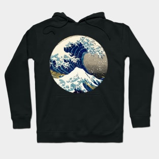 Legendary Great Wave off KANAGAWA abstract style retouched artwork Hoodie